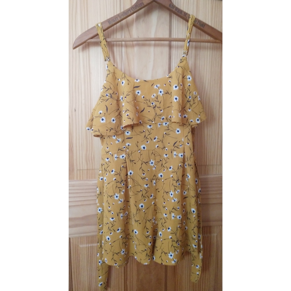 Ditsy Floral Ruffle Romper